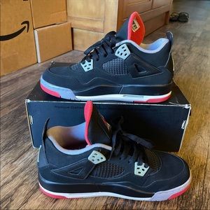 Air Jordan 4 Retro GS ‘Bred’ 2012